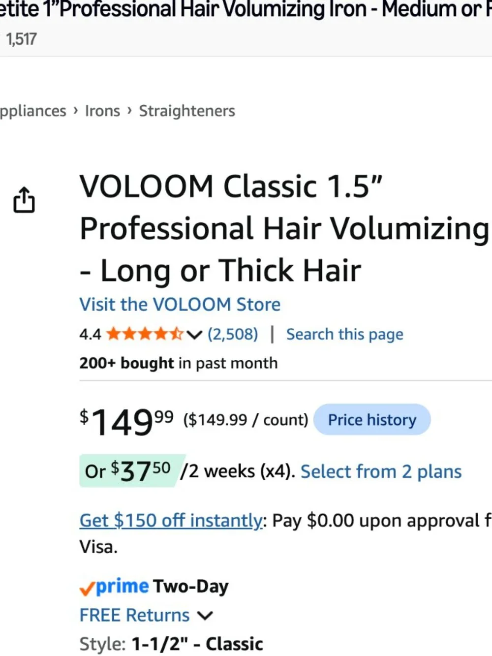 Voloom Classic 1.5